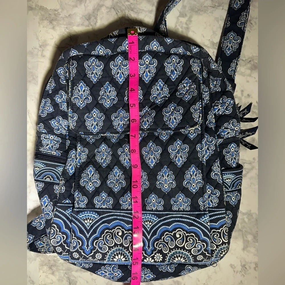 Vera Bradley Calypso blue back to school backpack
